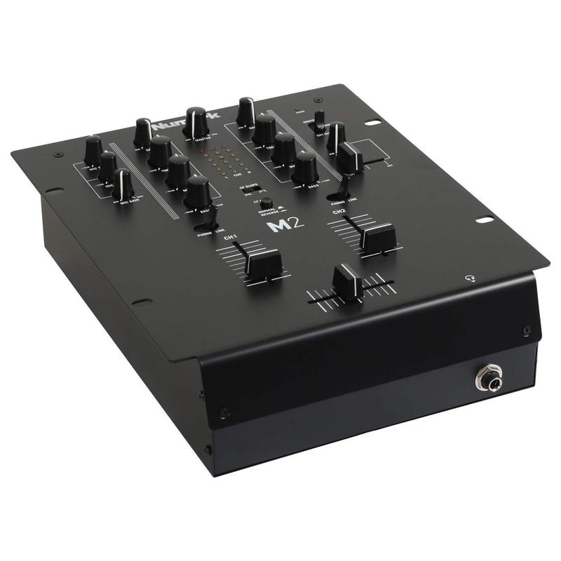 DJ Mixer Numark M2 - 2 Canais, Scratch, Entrada de Microfone